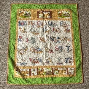 Handmade Baby ABC Quilt